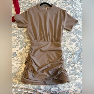 A&F Women’s Tan Dress - Small Petitie